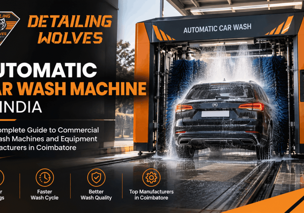 Automatic Car Wash Machine in India