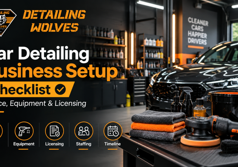 Car Detailing Business Setup